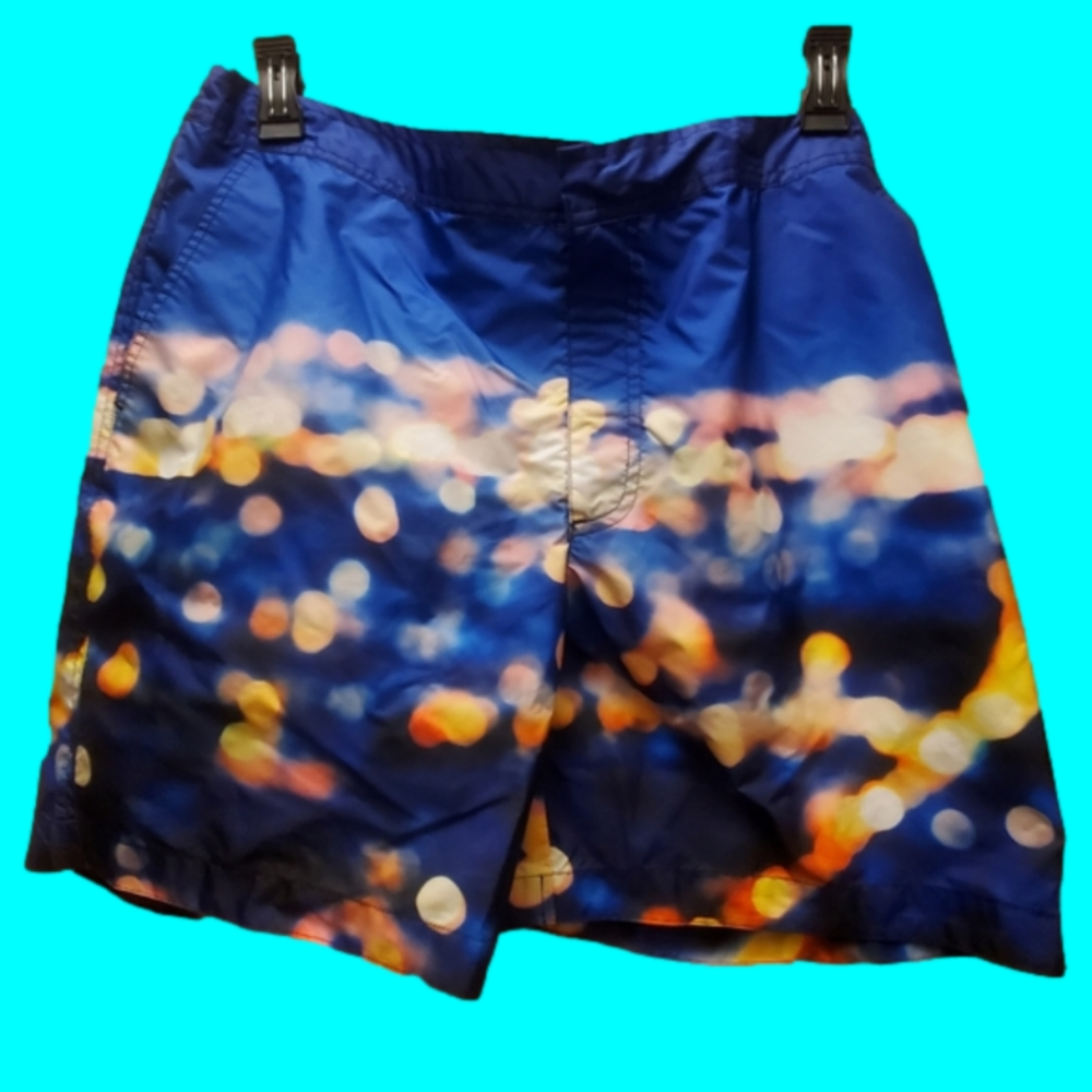 Mens Size 38 mens swim trunks multicolored